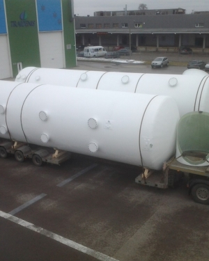 Fibreglass tanks