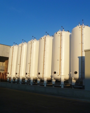 Fibreglass tanks